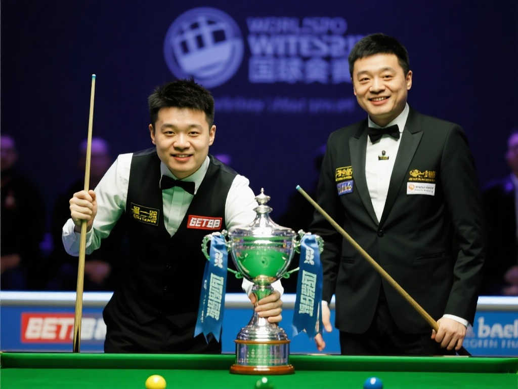 🏆中国斯诺克双星闪耀：赵心童世锦赛封王，丁俊晖国锦赛称霸