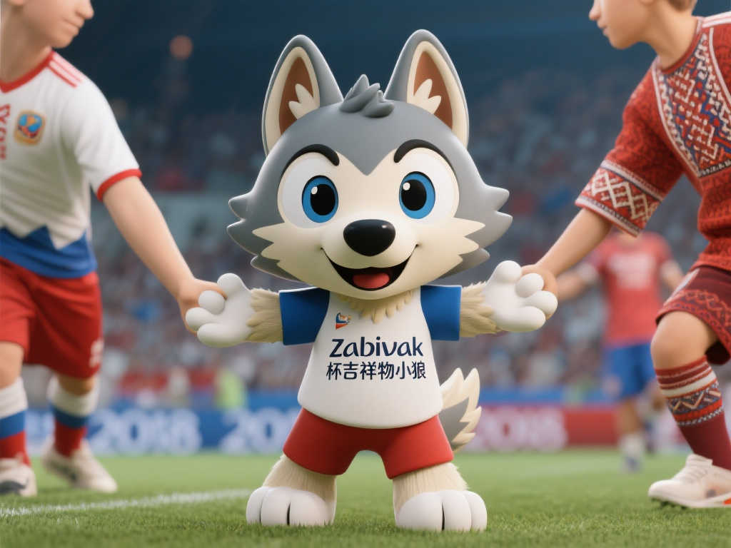 2018世界杯萌宠吉祥物：小狼驾到